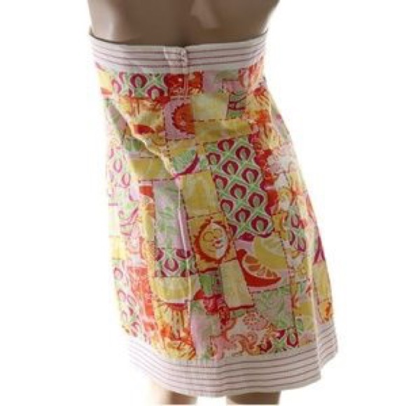 Lilly Pulitzer Sz 14 strapless sundress like new - Picture 2 of 7